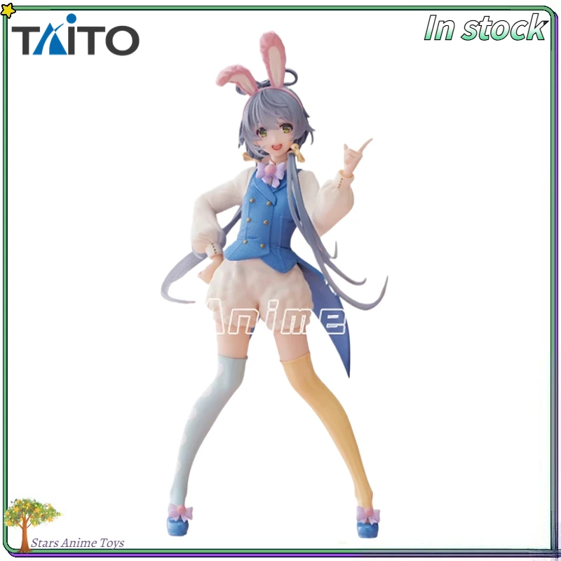 

Оригинальные TAITO Vsinger Пасхальные 18 см Луо Тяньи кроличьи уши куклы аниме фигурки модель