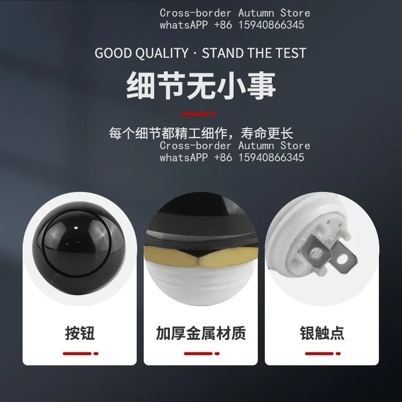 G48-2-RM-N button switch self-reset button, joystick button, opening 12MM