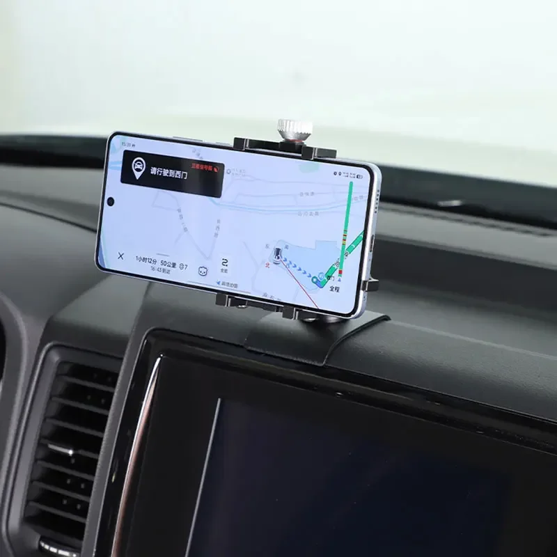 

Dashboard Storage Slot Extension Mobile Phone Holder GPS Navigation Holder Interior Car Accessories For Nissan Frontier 2022-24