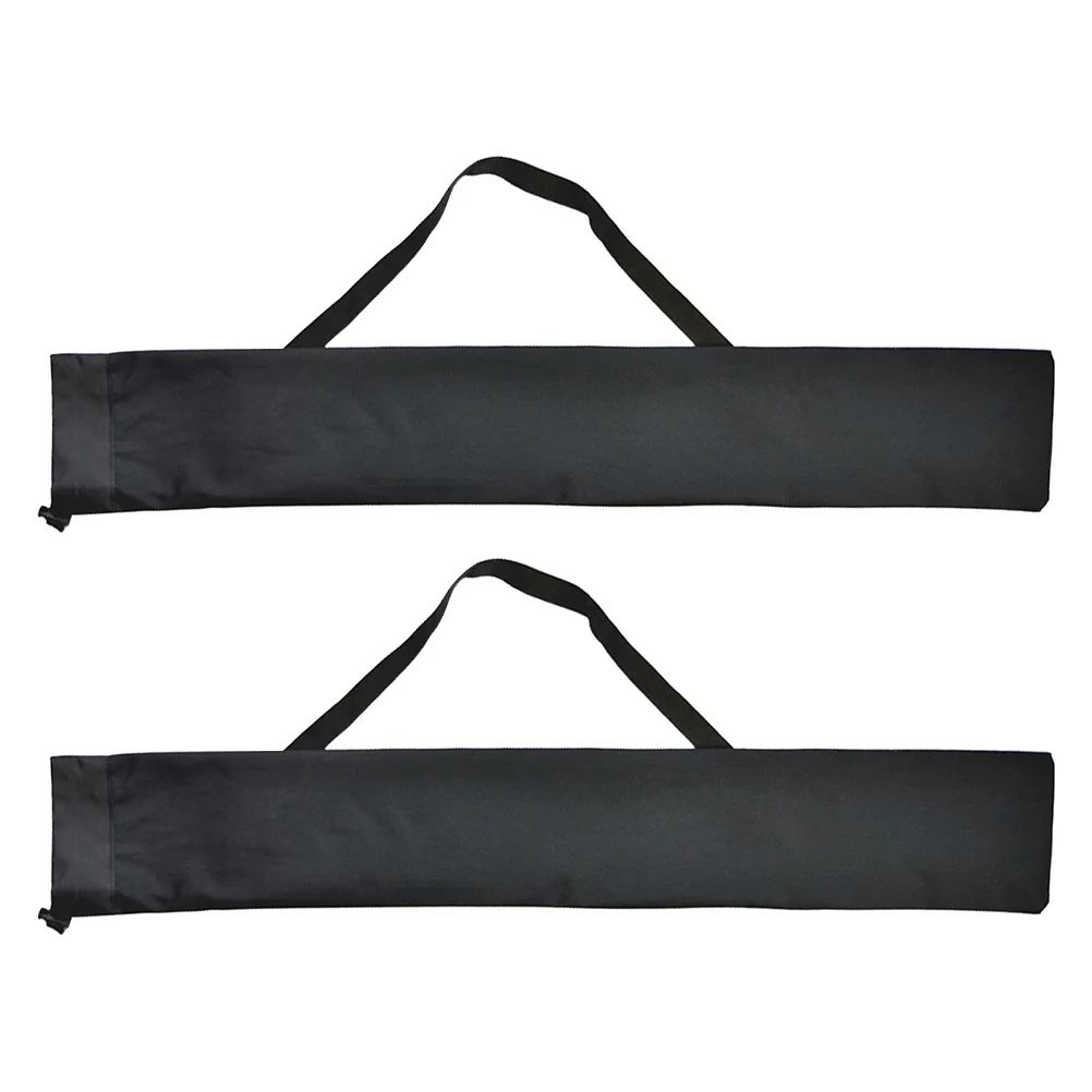 

2 Pcs Handbag Carry Alpenstock Buggy Travel Tote Backpacks for Traveling on Oxford Cloth Carrying Trekking Pole