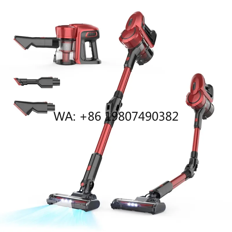 Brushless 250W Wireless Handheld Vacuum Cleaner, Bagless Dry Design for Home Car RV Hotel Daily Cleaning