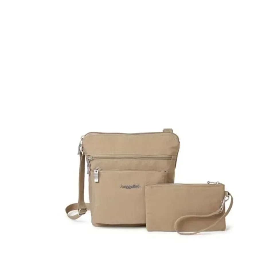 

Pocket Crossbody Bags for Women 8x8 Small Lightweight Durable Water-resistant Travel Purse W/Rfid