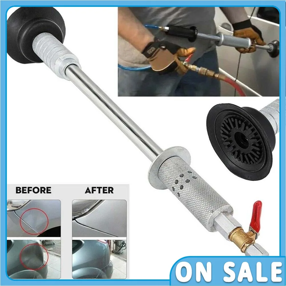 Upgraded Car Dent Air Pneumatic Dent Puller Car Auto Body Repair 3PCS Suction Cup Slide Hammer Tool Kit Hammer Tools Hand Tool