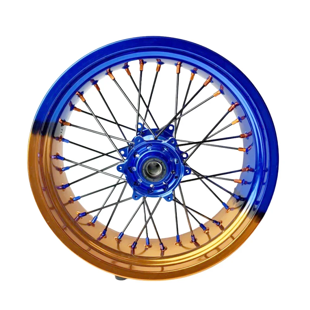 2024 new model Anodized cost-effective Motorcycle Supermoto Wheels for YZ 250/450 2003-2025