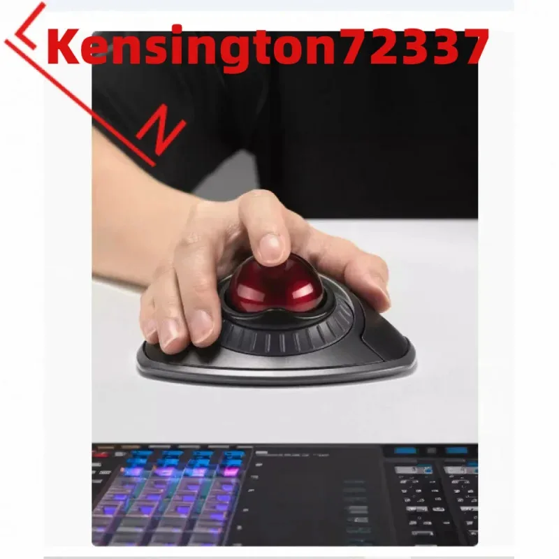 YD 1PCS new For American mouse wired trackball Kensington lazy finger mouse drawing palette flywheel 72337