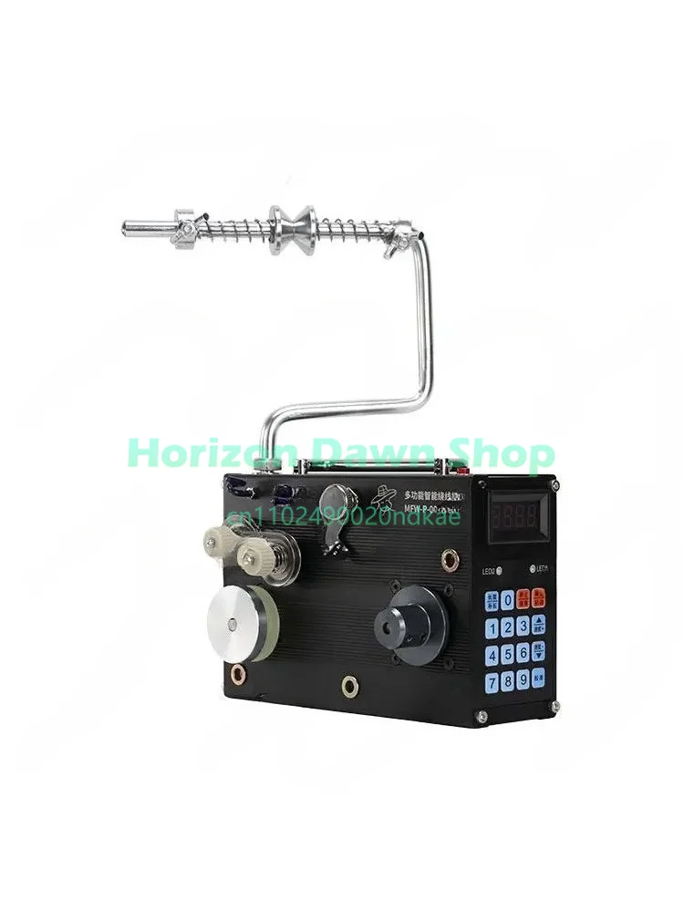 Ultra-high speed enameled wire parallel coil stranded wire winding machine small precision meter fishing wire ring automatic