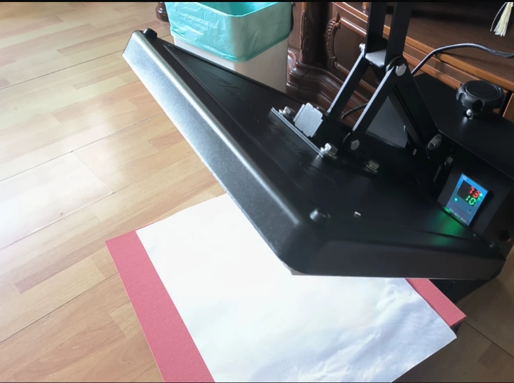 High Pressure Manual Heat Press Machine for T Shirt Printing Garment Transfer Sublimation