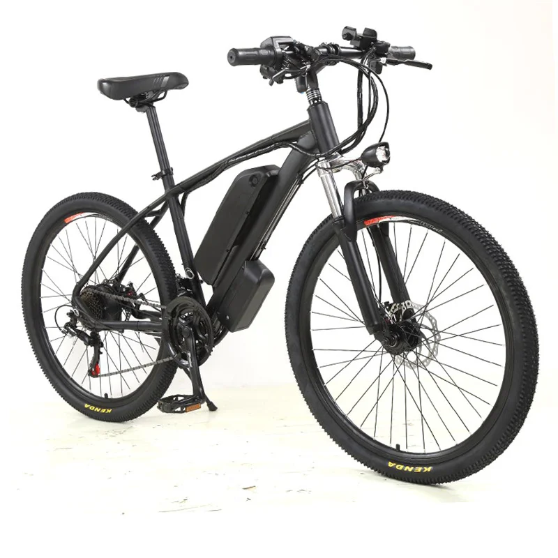 

Full Suspension Electric Bike with Cushion, Snow Style, Mountain Bike, Motorbike, High Quality, 48V, 26"