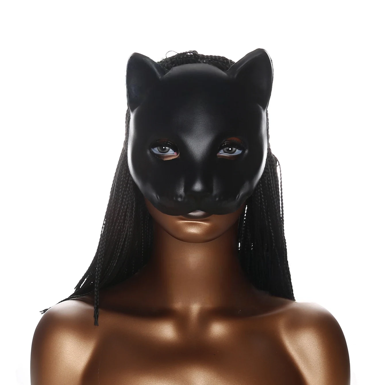 New Holiday Props Black Panther Mask Party Ball Animal Mask Drama Performance Animal Costume Shooting Props