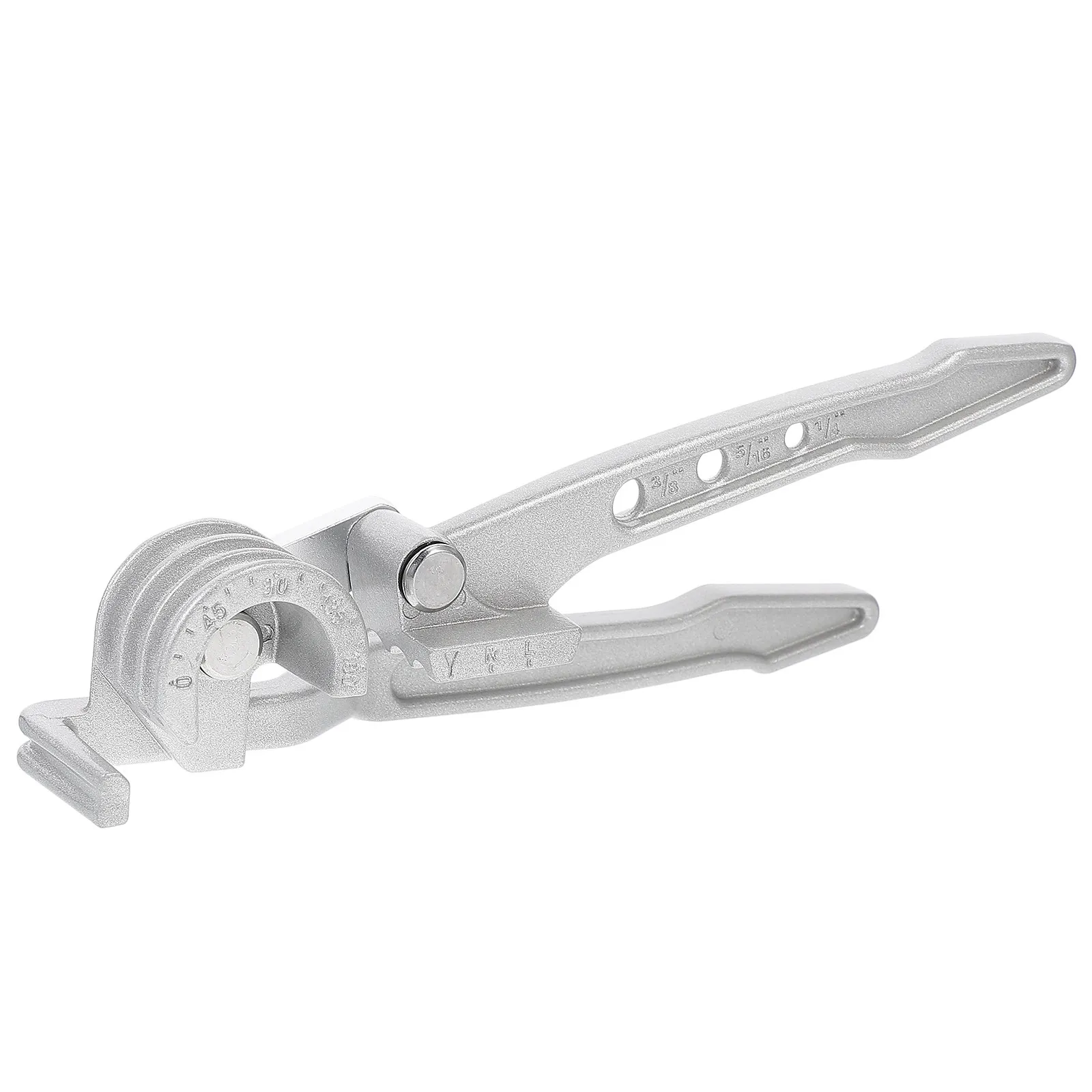 Manual Tube Bender Aluminum Alloy 180 Degree High Strength Pipe Bender Tool Brass Copper Aluminum Steel