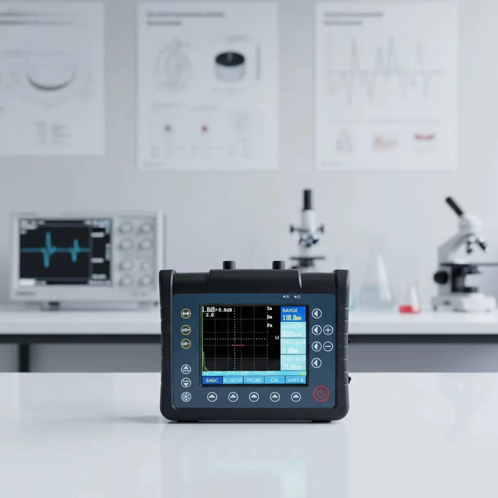 High-quality portable ultrasonic flaw detector: high sensitivity, anti-drop and seismic aviation steel smelting machinery
