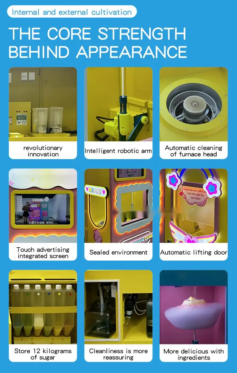 Máquina comercial de algodón de azúcar a la venta, máquina industrial para hacer azúcar, máquina de gas, algodón de azúcar