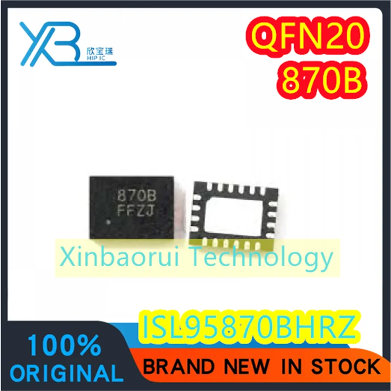 

(5/50pieces) ISL95870BHRZ ISL95870 code 870B microcontroller chip IC patch QFN-20 new quality spot Free shipping