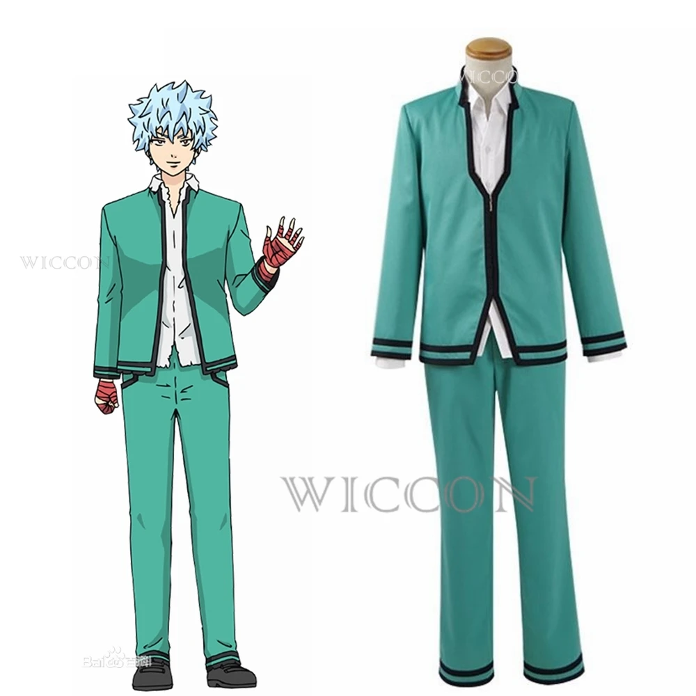 Unisex Anime Cos The Disastrous Life of Saiki K Kaidou Shun Cosplay Costumes Halloween Christmas Party Sets Uniform Suits