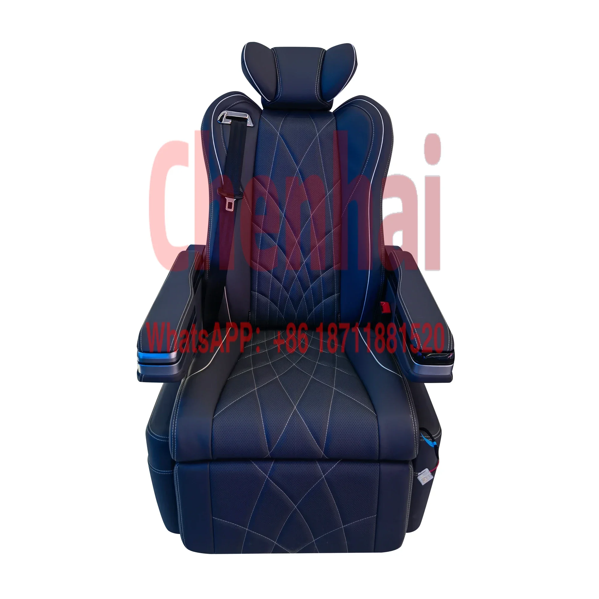 

electric VIP luxury auto car seat and sofa bed for MPV limousine RV motorhome camper van coach Sofa Bench Auto Bench Seat