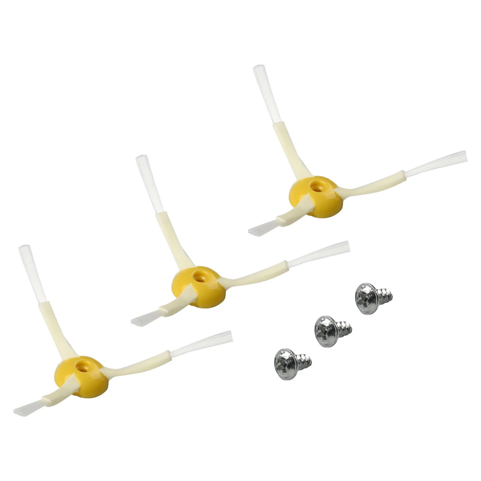 For Roomba Models 500/600/700 Series Smart Sweeping Robot 3pcs Side Brushes With Screws  3pcs Side Brushes With Screws  11111
