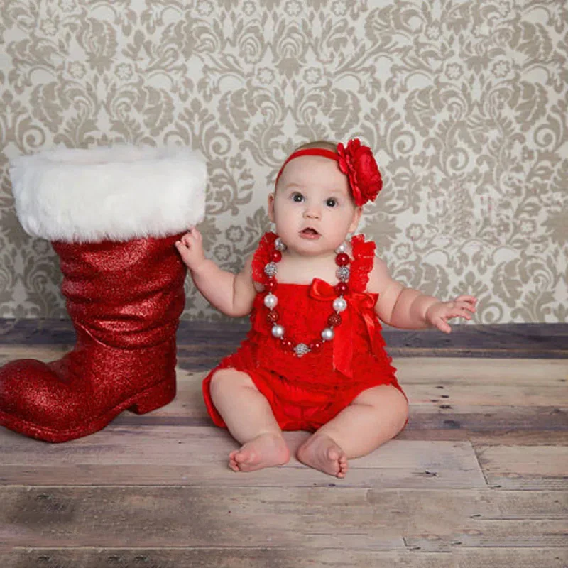Cute Girls'Clothing Baby Lace Rompers Toddler Infant dumpsuits Ruffle Romper Baby Birthday Party Outfit