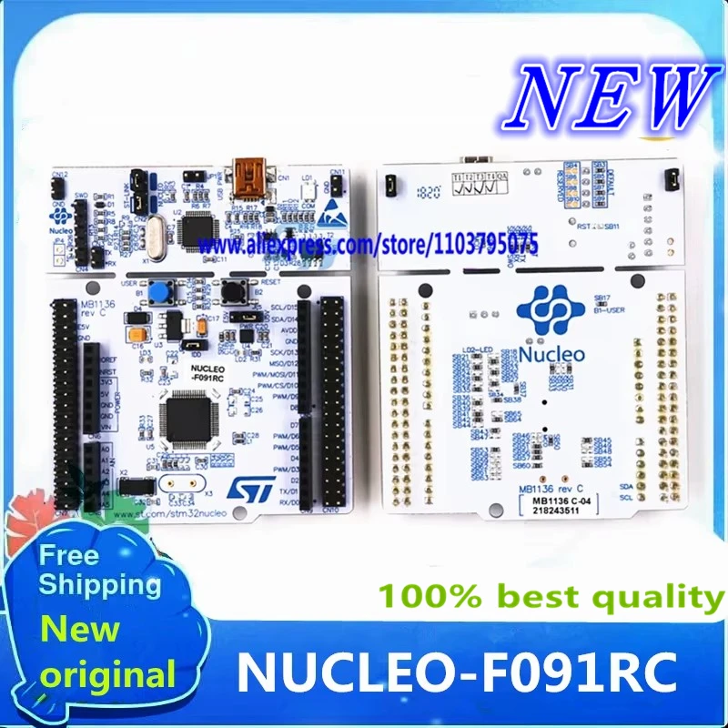 

1 шт. NUCLEO-F091RC ARM STM32 Nucleo-64 макетная плата с MCU STM32F091RC