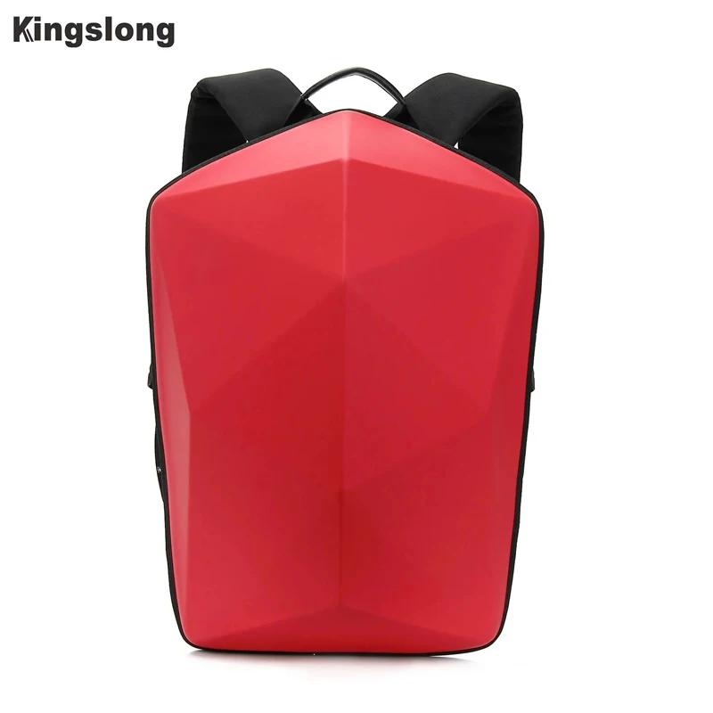 

KINGSLONG Casual Travel Laptop Backpack Waterproof EVA Hard Shell Backpack Multi-functional Anti-theft Backpack Bag Backpack