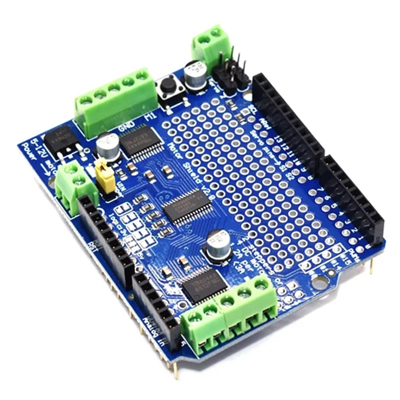 

APPLIA-IIC I2C TB6612 V2 Шаговый двигатель постоянного тока ШИМ-сервопривод двигателя/шаговый сервозащитный модуль для Arduino