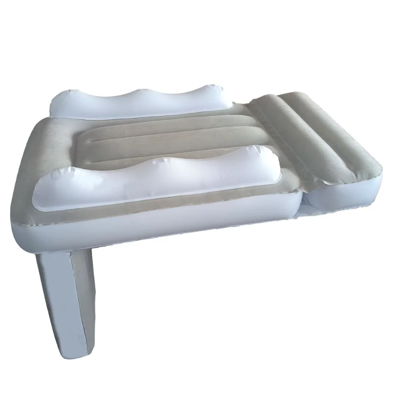 High speed rail baby inflatable anti fall mattress, car rear folding children's air cushion, outdoor triangular cushions