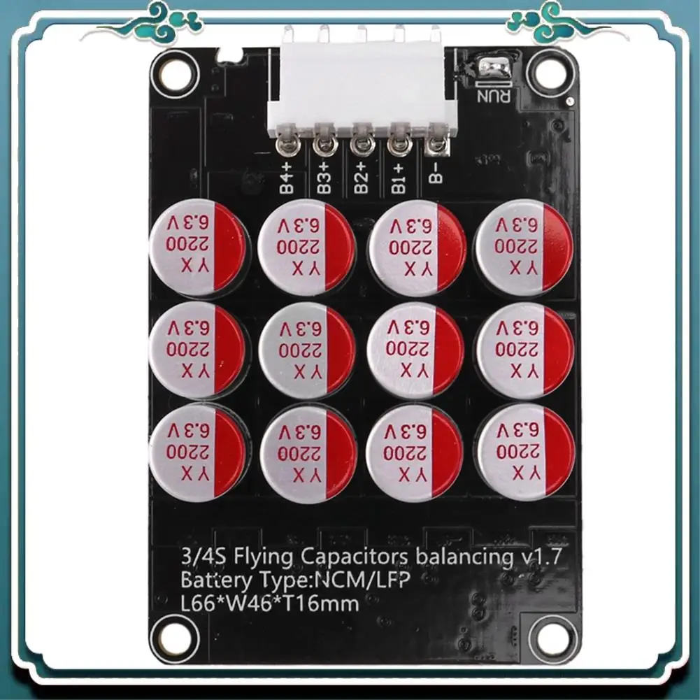 Premium 5A 3S 4S Active Equalizer Balancer Lifepo4/Lipo/Lto Battery Energy Capacitor