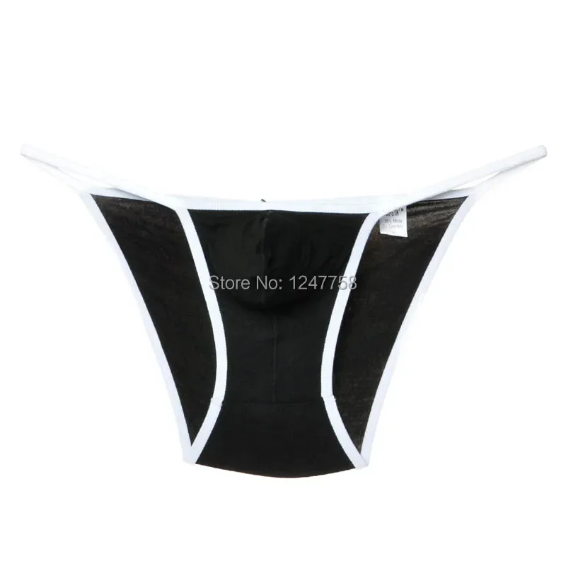 New Men's Modal Bikini Thong Underwear Soft Pouch T-Back Comfy Mini Brief Tanga  Size M L XL Offer 5 Color Available