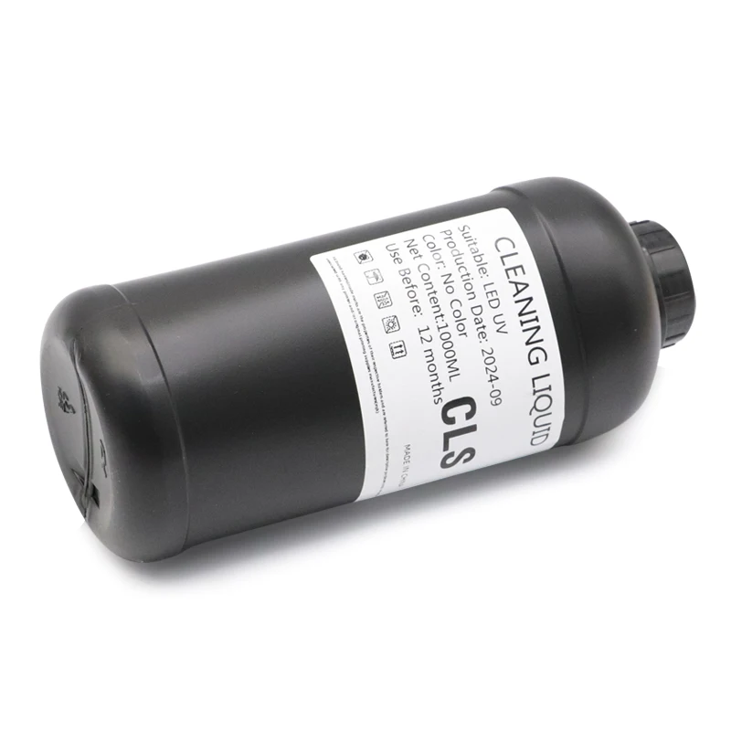 1000ML 500ml UV Ink cleaning solution For Epson TX800 XP600 DX5 DX7 i3200 L805 1390 L1800 Roland Cleaning Fluid UV ink Printhead
