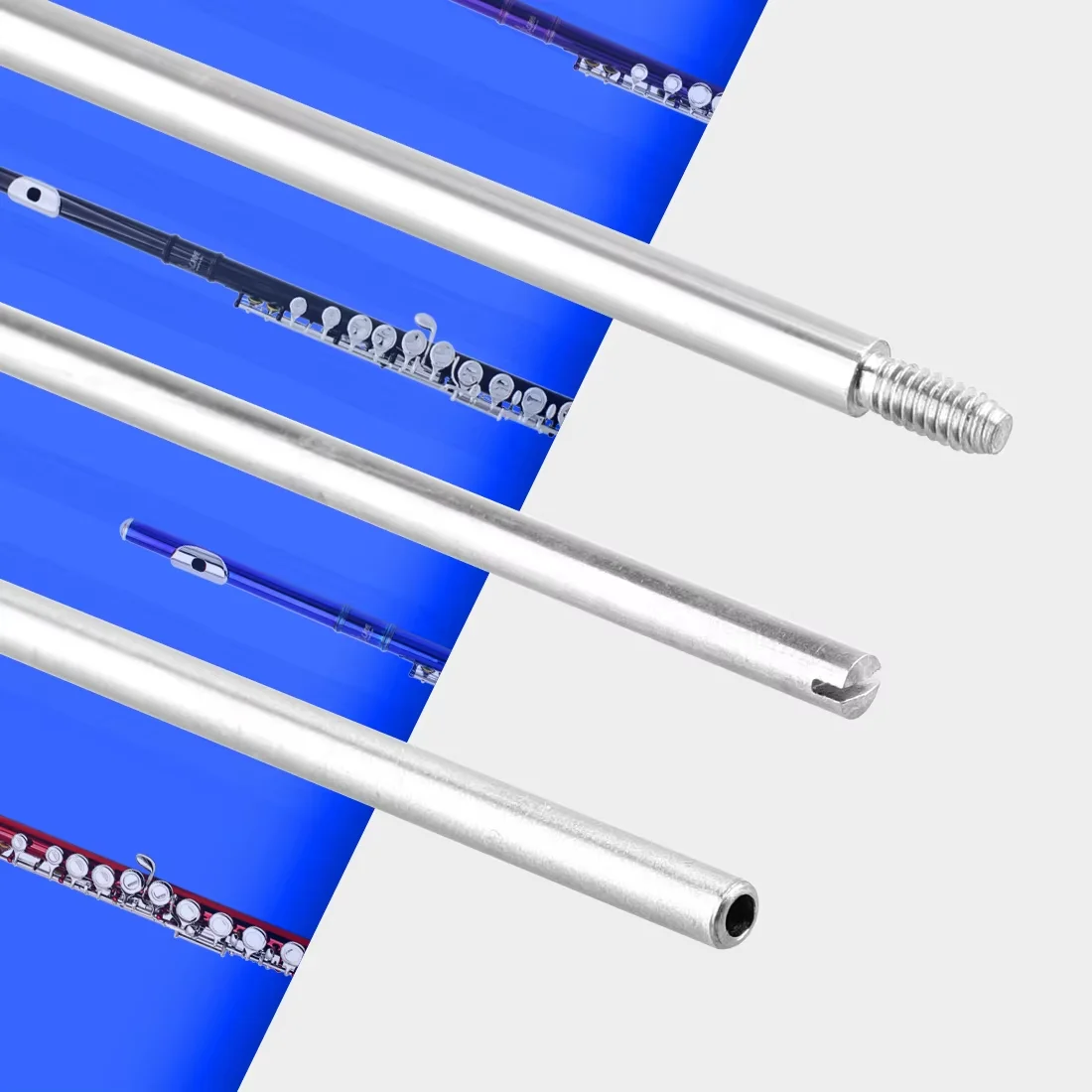Flute Repair Accessory 70 Pcs/Set Flute Maintenance Professionally Tools Durable Simple Comprehensive Repair Woodwinds Tools