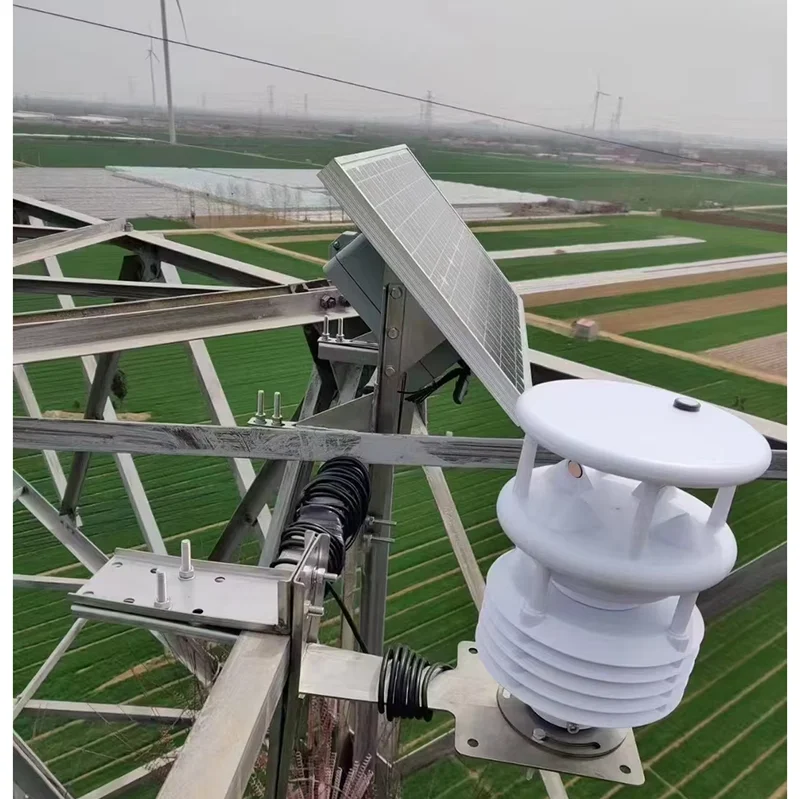 

RoHS Smart Outdoor Wind Speed and Direction Air Temperature Humidity Pressure Illumination Rainfall Snow Auto Weather Station