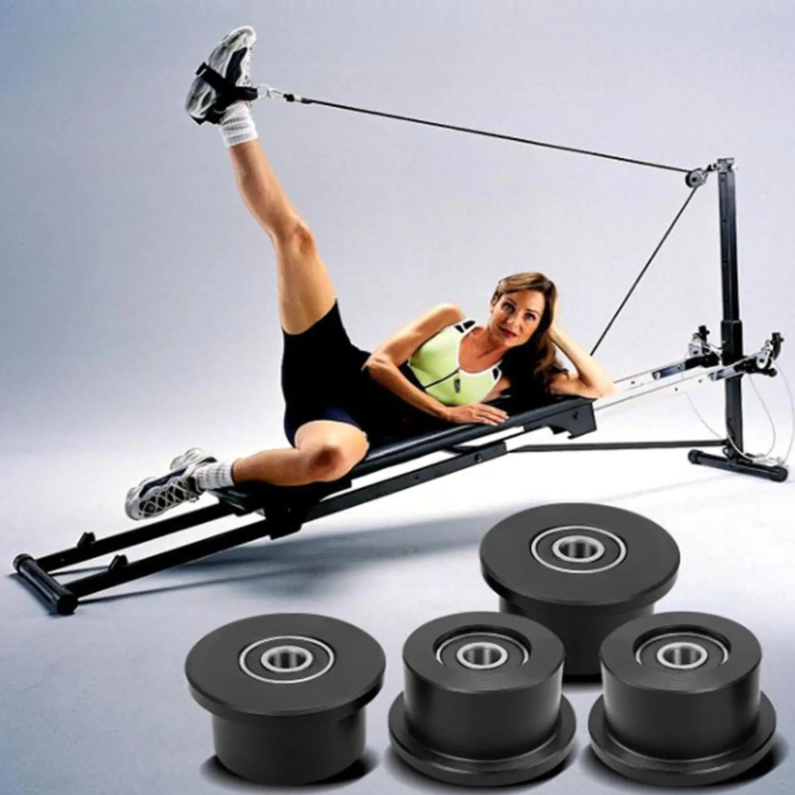 

Колеса эллиптического тренажера, гладкие предварительно собранные детали, сменный ролик для эллиптического тренажера для комерционных помещений