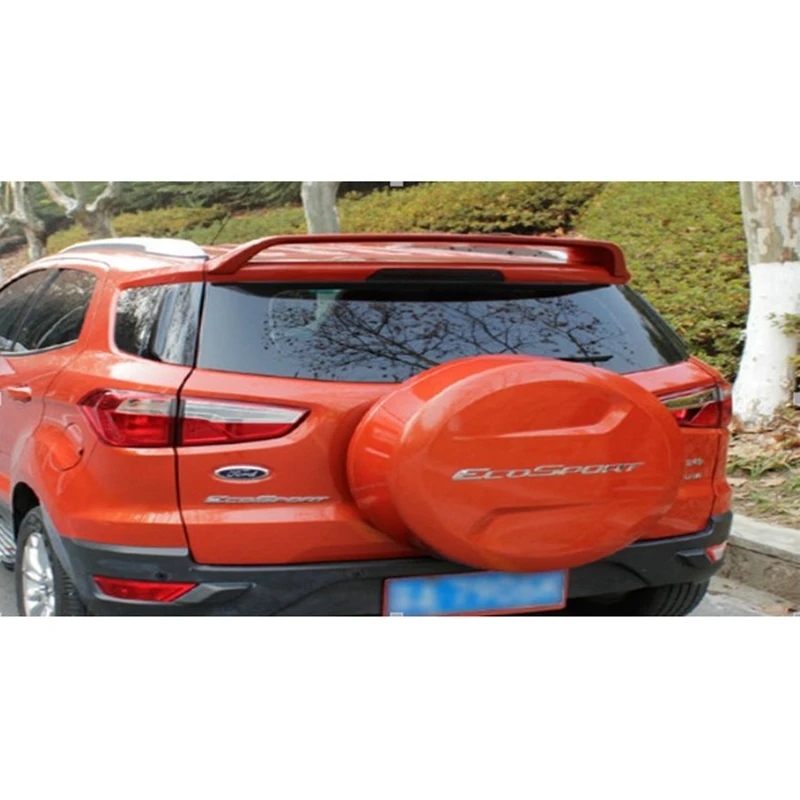 Car Styling For Ford EcoSport 2013 2014 2015 2016 ABS Plastic Unpainted Primer Color Modified Wing Rear Trunk Spoiler