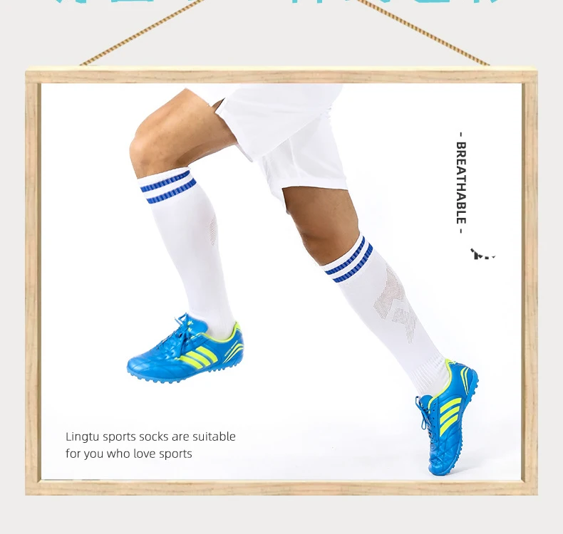 Chaussettes de sport respirantes pour garçon et fille, accessoire de compression pour course à pied, équitation, cyclisme, basket-ball, vélo,