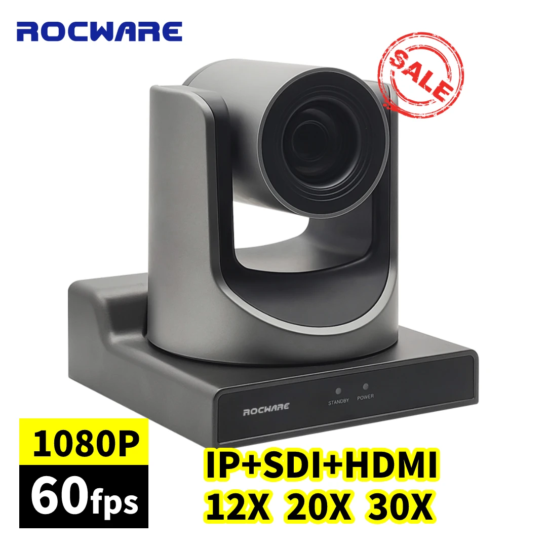 Gratis Pengiriman HDMI SDI IP USB PTZ Kamera 12X 20X 30X Zoom Live Streaming Kamera NDI HX untuk Pertemuan Bisnis Gereja Video Confere