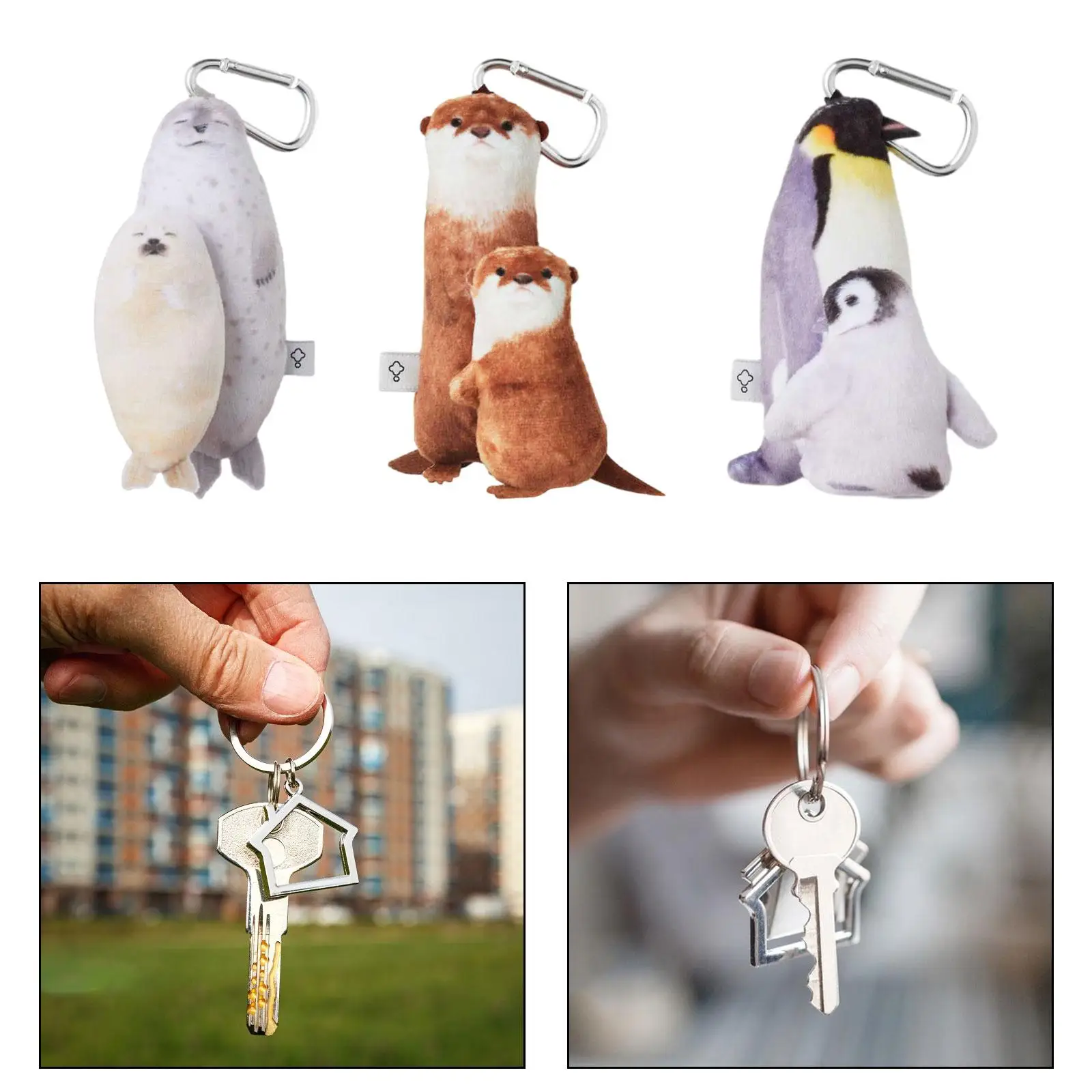 Animal Keychain Cute Bag Pendant for Backpack Party Supplies Bag Accessories