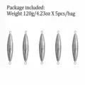 5pcs 120g