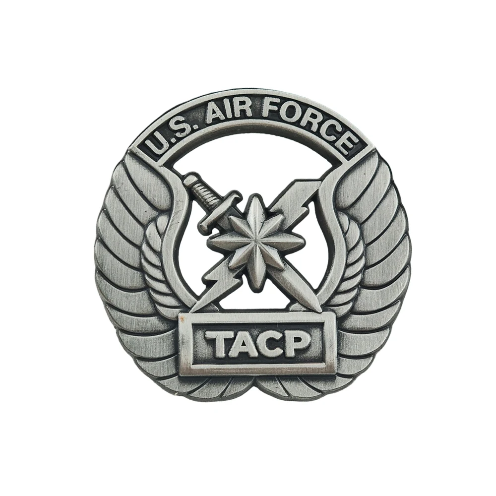 USAF TACP Metallbrosche U.S. Air Force Tactical Air Control Party-Abzeichen Militärflügel Anstecknadel Cosplay-Kostüm-Zubehör Geschenk – Detail 10