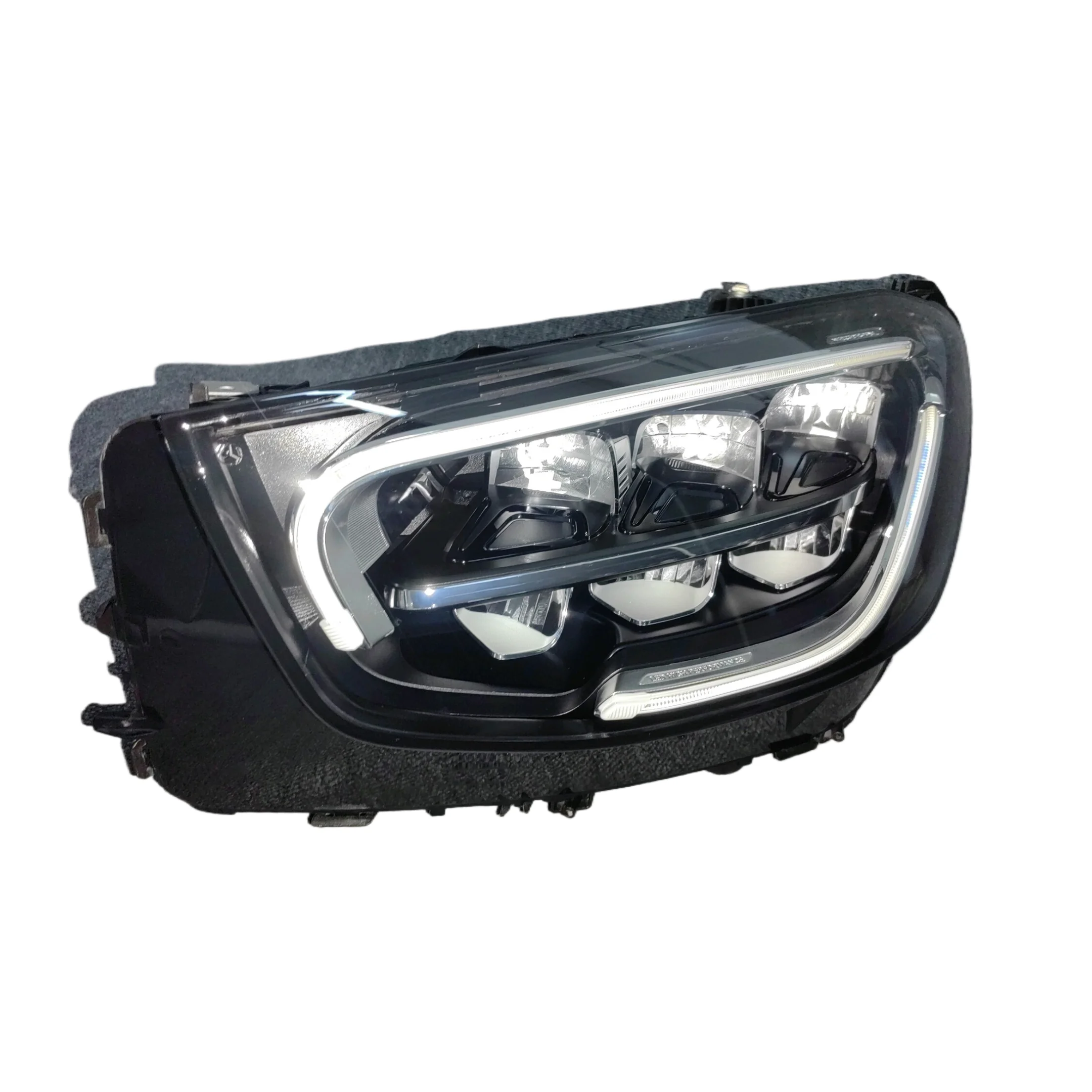 For High Quality 12V LED Headlights for Mercedes Benz GLC W253 Coupe Warm White Light Long-Lasting Application for Automobiles