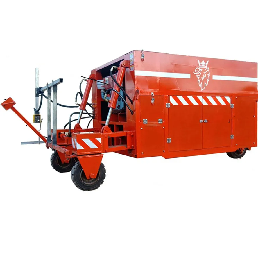 Fully Automatic Concrete Paver Block Making Machine Slipform   Curb and Gutter 