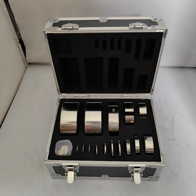 Stainless Steel Digital Scale Type C calibration Weights set With Calibration check , precision Packe