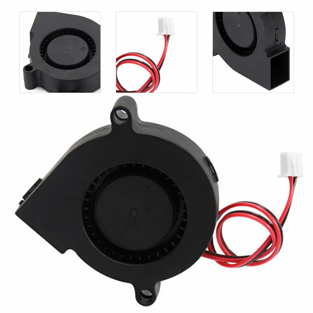 3010/4010/4020/5015 Cooling Turbo Fan Brushless 2Pin DC 5V 12V 24V Fan For Extruder Cooler Blower Fans Plastic 3D Printer Part