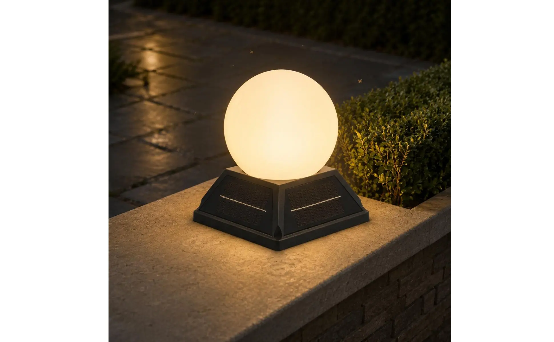 Solar Post Cap Light Wireless Controller Control Solar Pillar Light Post Cap Lamp Weather Resistant Outdoor Globe Lamp Solar Post Cap Light Wireless Controller Control Solar Pillar Light Post Cap Lamp Weather Resistant Outdoor Globe Lamp