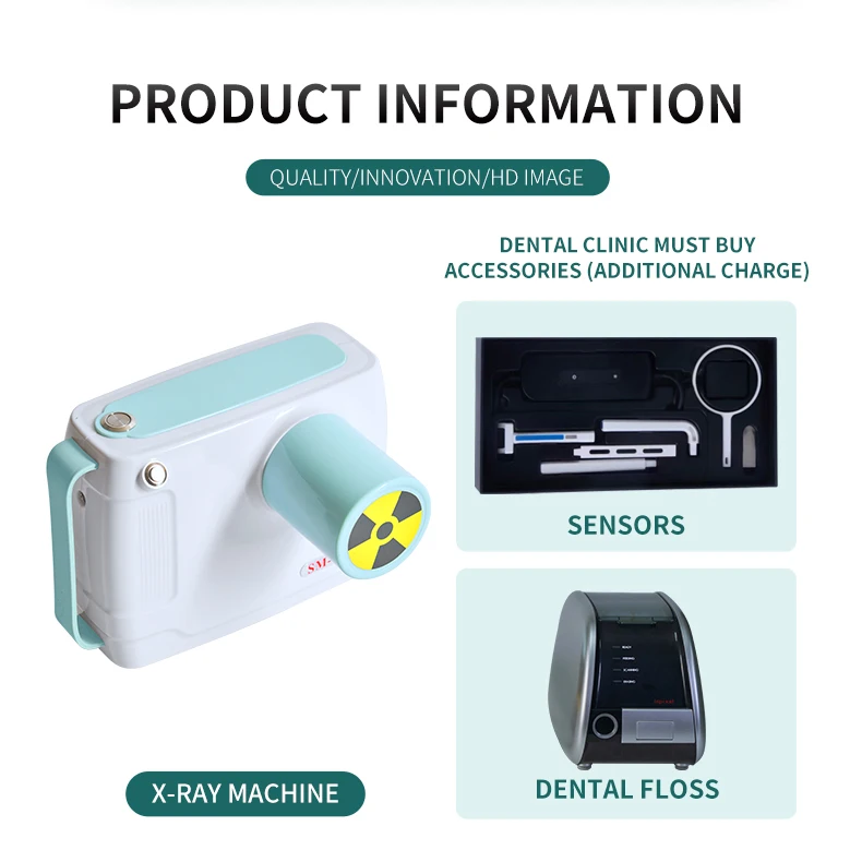 Woodpecker/dba I-sensor H2 Dental Imaging Plate Scanner Image  Machine System High-frequency X-ray Digital Sensor Mobile