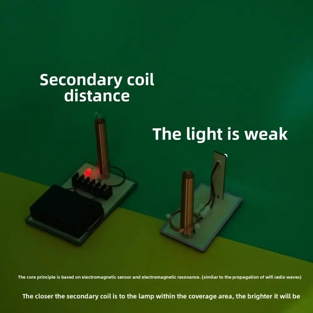 DIY Assembly Wireless Power Transmission Physics Learning Creative Electronic Experiment Model Educational Component Education