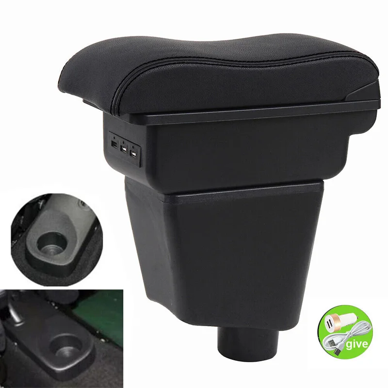 

Armrest Box For Renault Clio 4 MK4 2012-2019 Dual Layer Central Storage With USB