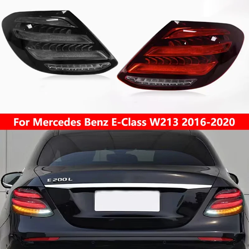 

LED Taillight For Mercedes Benz E-Class W213 2016-2020 LED Dynamic Turn Signal Taillights Rear Tail Light Assembly