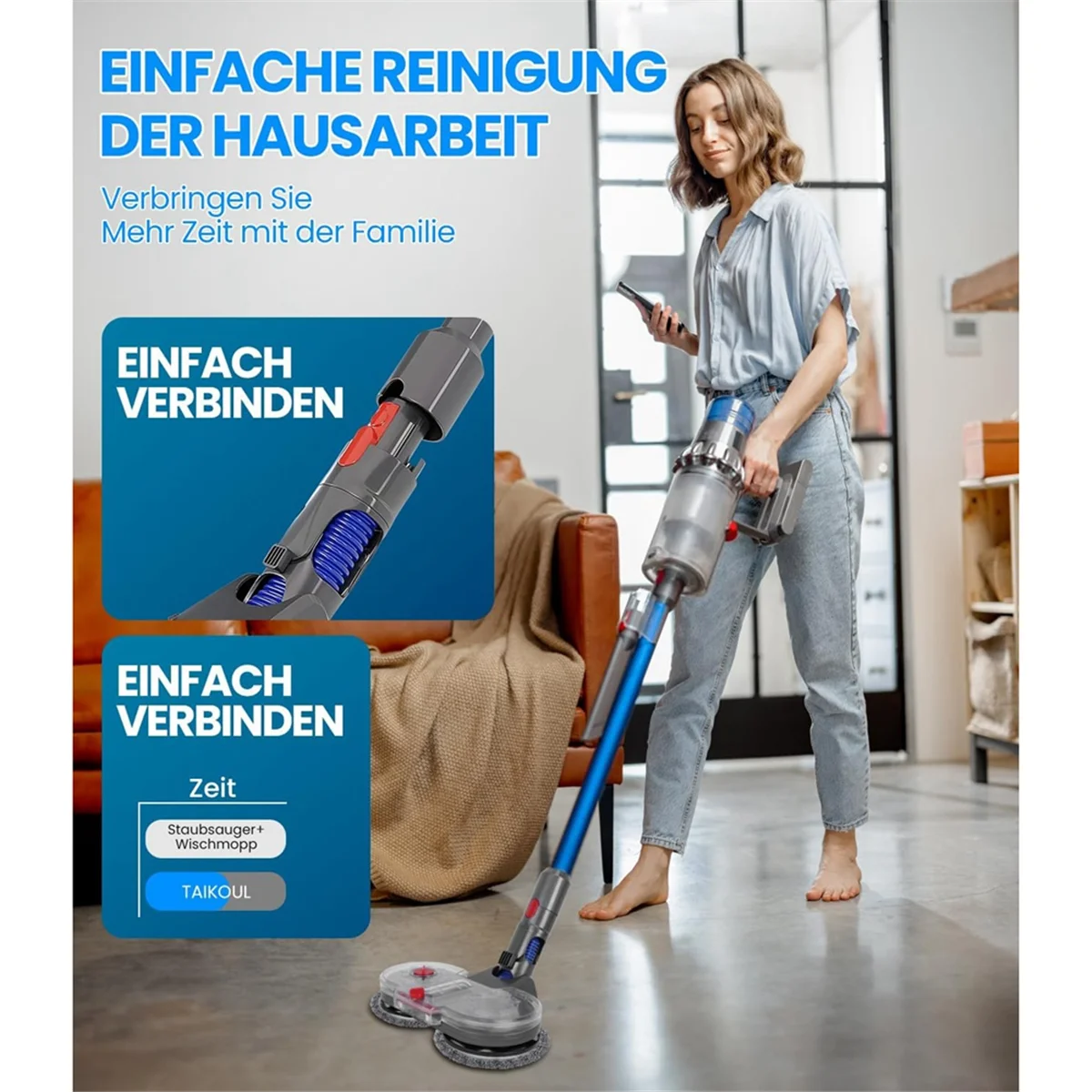 Serpillière Dream avec PerfecWater Precious, Aspirateur, V7, V10, V11, V15