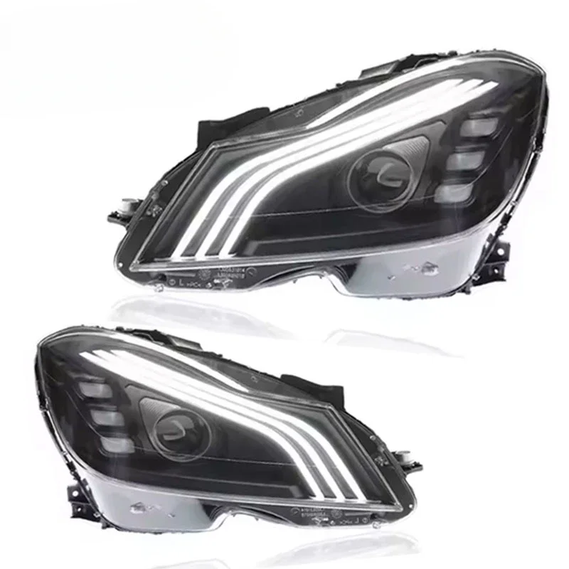 

Auto LED Headlamp for Mercedes Benz C-Class W204 2012-2014 Factory Sales Side Marker Lights Turn Signal Brake Lamp Upgraded