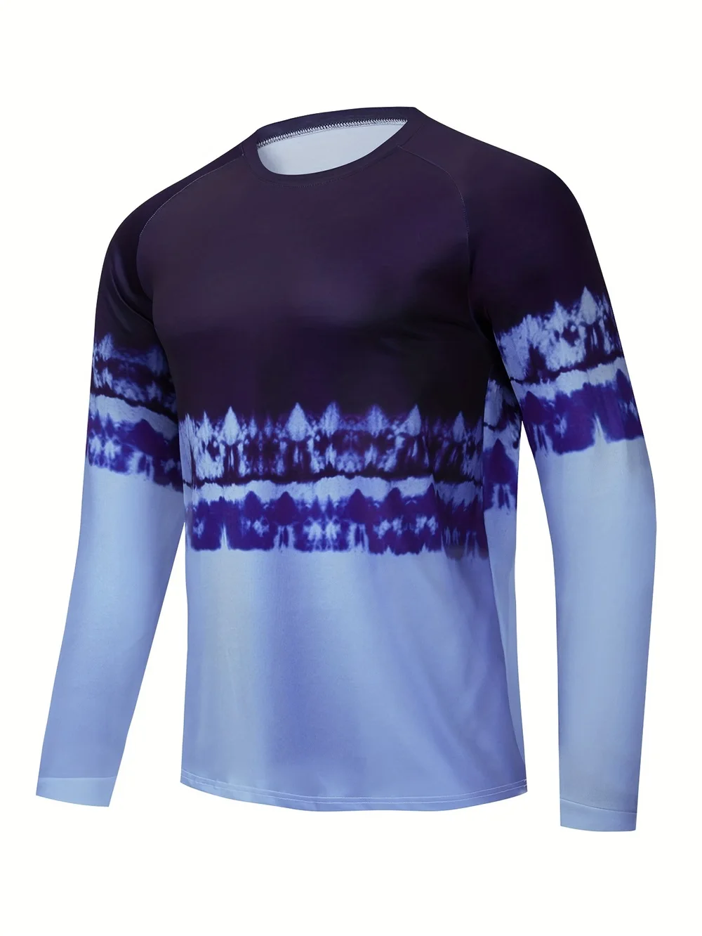 Men Long Sleeve Tshirt Camouflage 3D Print Sport Quickdry Outdoor Fishing Casual Tops Men's Clothing