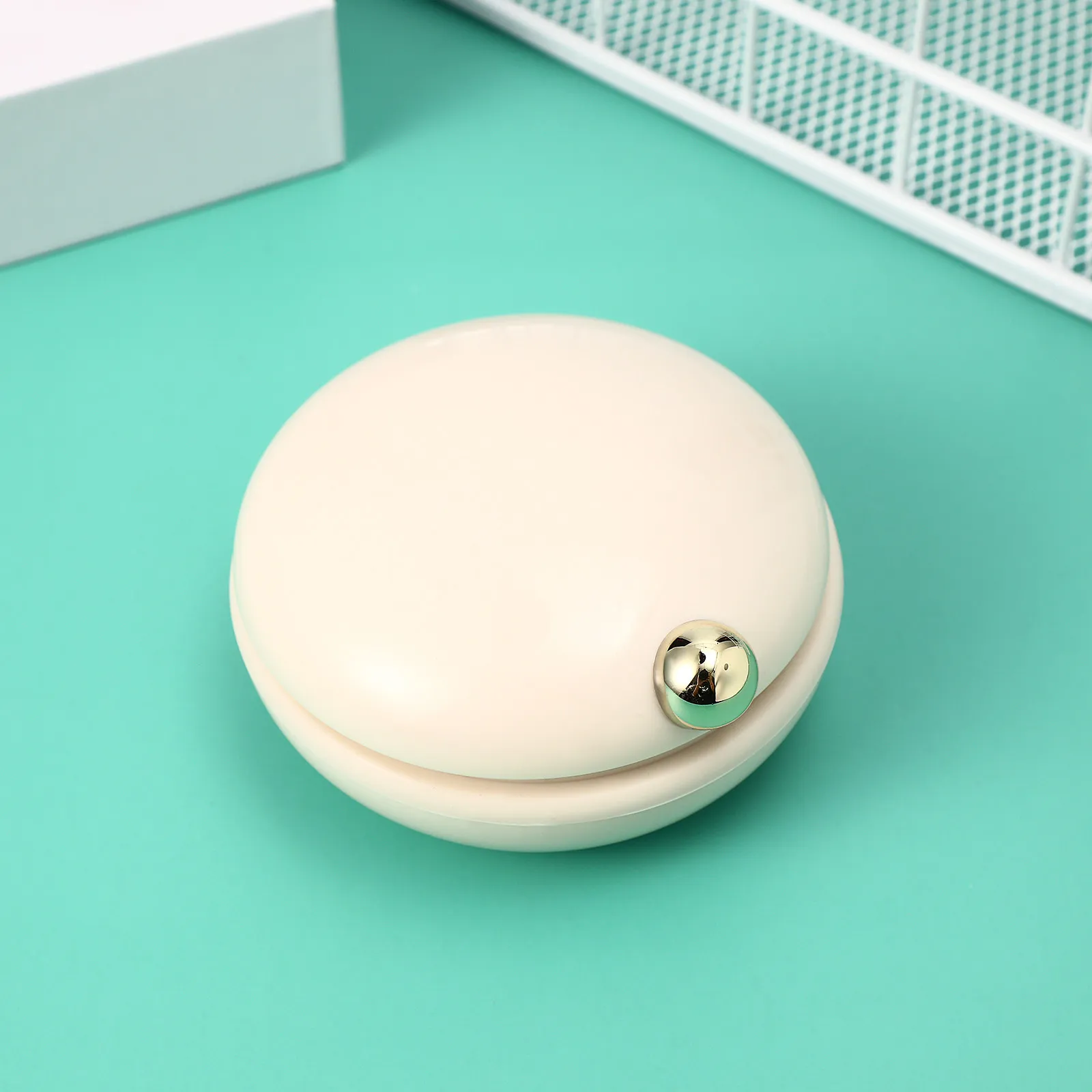 

Sealed Pill Case Round Organizer Portable Medicine Container Small Compartment Travel Outdoor Dispenser Case Round Organizer